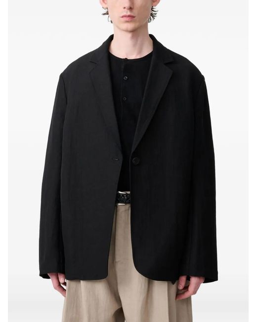 Studio Nicholson Black Denison Blazer for men