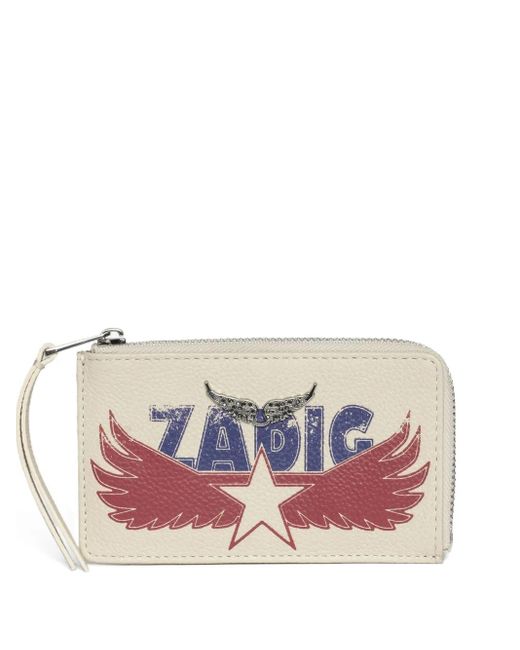 Zadig & Voltaire Pink Gl America Kartenetui