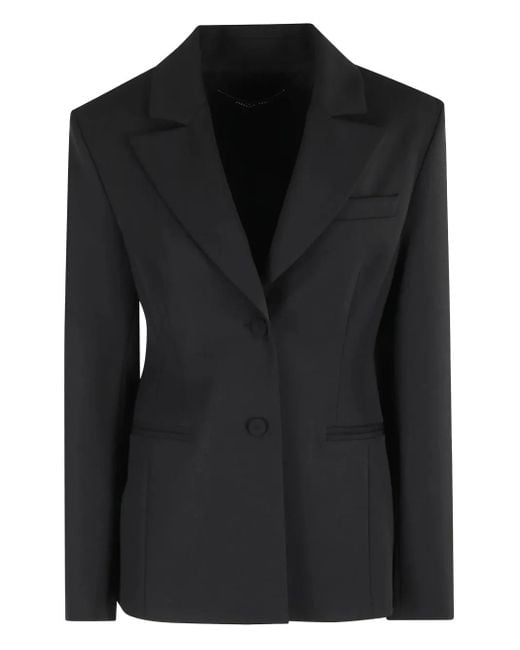 FEDERICA TOSI Black Single-Breasted Paralume Jacket