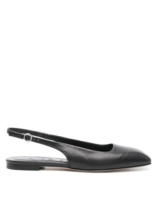 Aeyde Black Ballerina Shoes