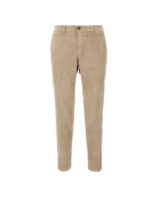 Cruna Natural Corduroy-Effect Trousers for men