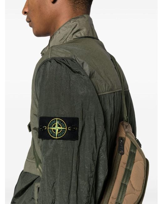 Stone Island Green Compass-badge Lightweight Jacket for men