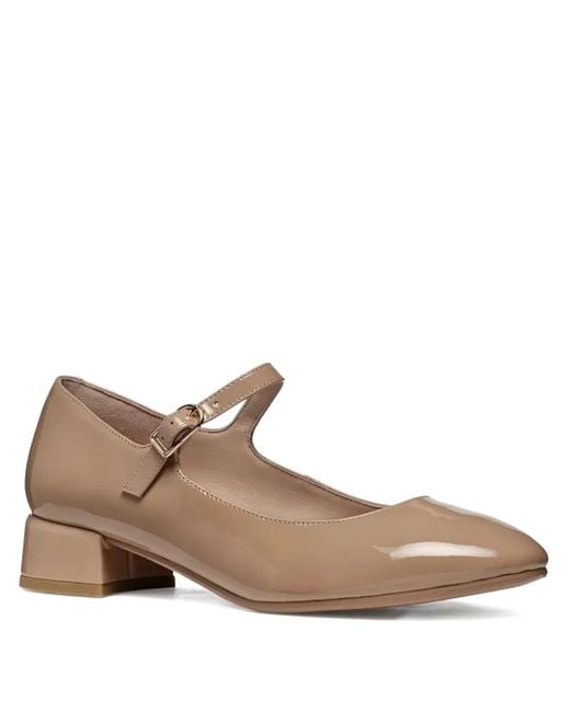 Geox Brown 35Mm Floretia Pumps