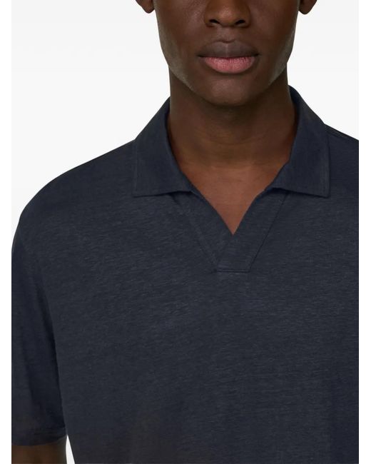 T-Shirt À Col Ouvert Boggi pour homme en coloris Black