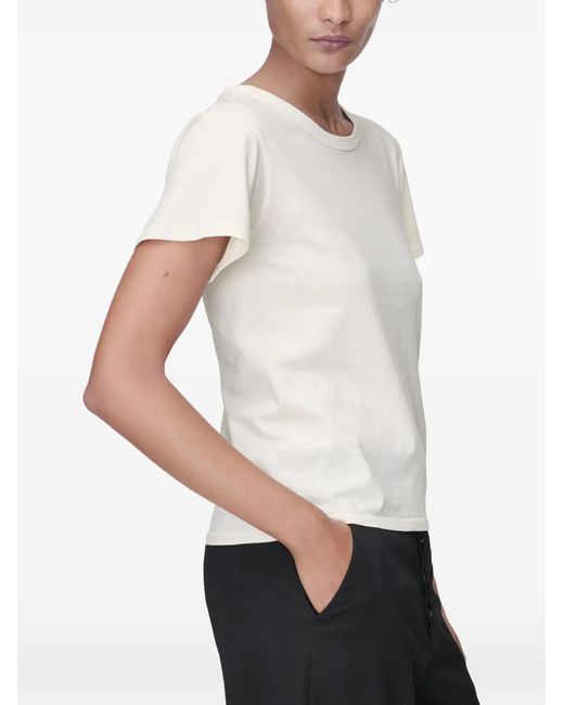 Maison Margiela White Cotton Jersey T-Shirt