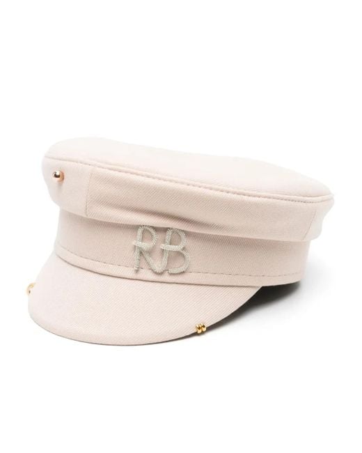 Ruslan Baginskiy Natural Pierced Baker Boy Cap