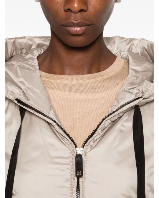 Chaleco Greengo Con Capucha Max Mara de color White