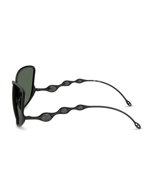 DIESEL Green Geometric-Frame Sunglasses