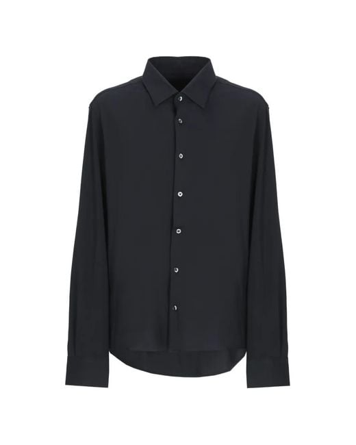 Rrd Black Long-Sleeve Oxford Shirt for men