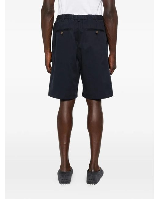 Myths Blue Tailored Shorts for men