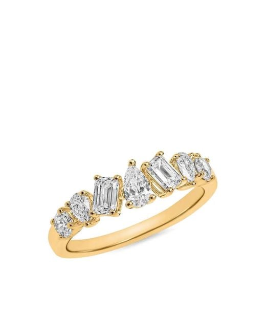 ARZANO Metallic Diamond Row Ring