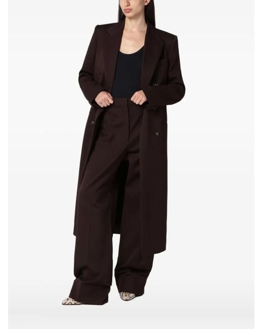 Stella McCartney Black Double-Breasted Coat