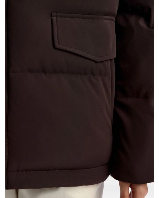 Chaqueta con cuello de pelo 12 STOREEZ de color Black
