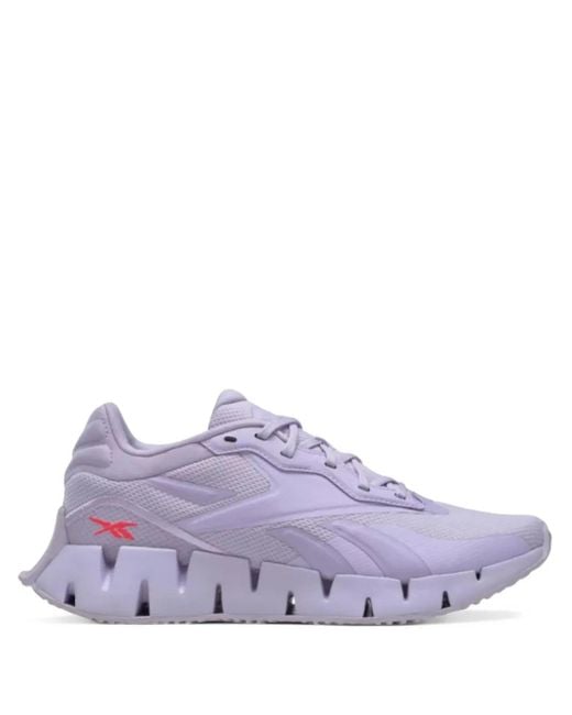 Reebok Purple Zig Dynamica 4 Sneakers
