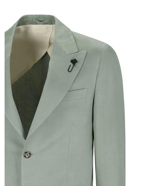 Lardini Green Patch-Pocket Jacket for men