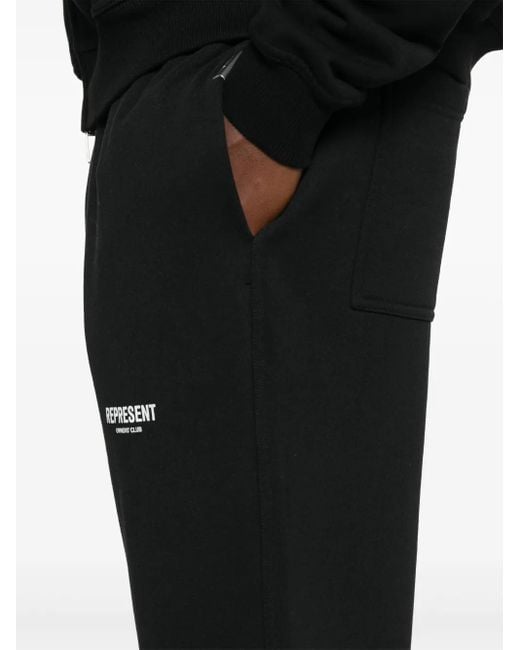 メンズ Represent トラックパンツ Black