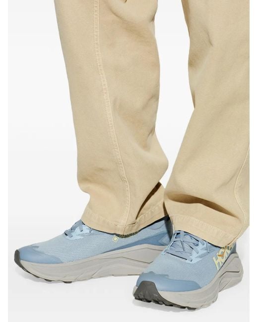 Hoka One One Blue Challenger 8 Gtx Lace-Up Sneakers for men