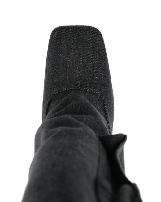The Attico Black Boots