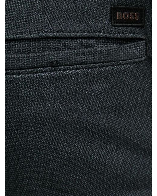 Boss Straight Broek in het Blue voor heren