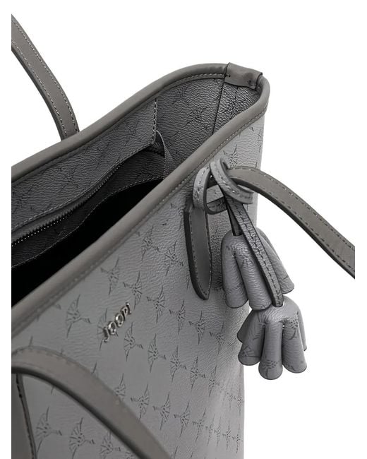 Joop! Gray Cortina Lara Patterned Shoulder Bag