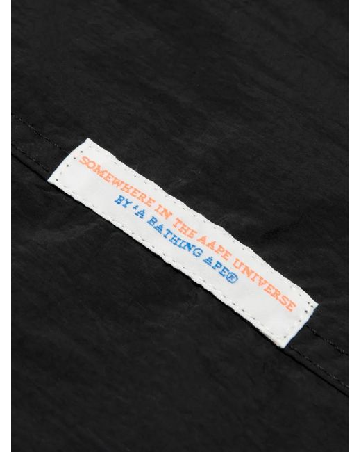 Aape By A Bathing Ape Black Pocket Midi Skirt