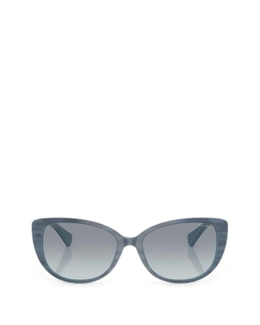 Polo Ralph Lauren Gray Cat-Eye Frame Sunglasses