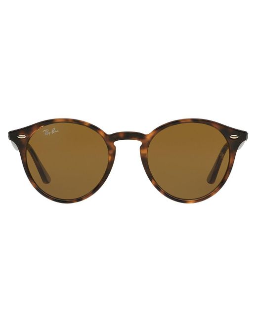 Ray-Ban Brown Tortoiseshell Round-frame Sunglasses