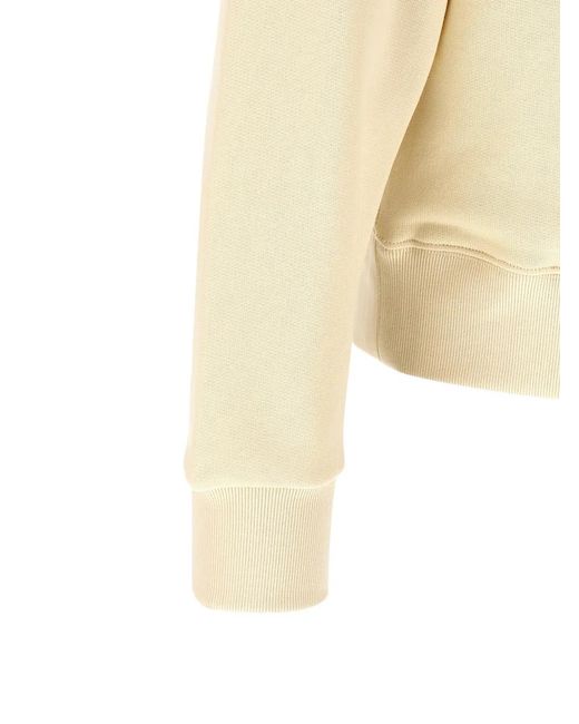 KENZO White Logo-Patch Sweatshirt for men