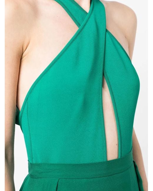 Elie Saab Body Met Keyhole in het Green