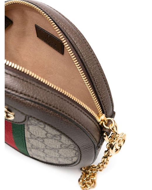 Mini sac porté épaule Ophidia Gucci en coloris Metallic