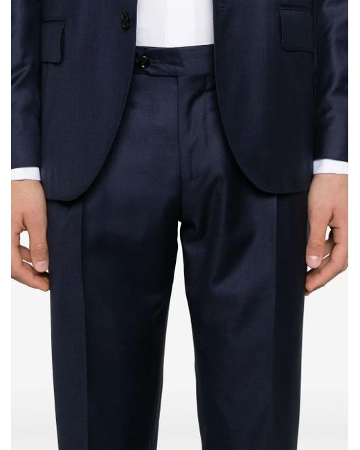 Lardini Anzug Mit Brosche in Blue für Herren