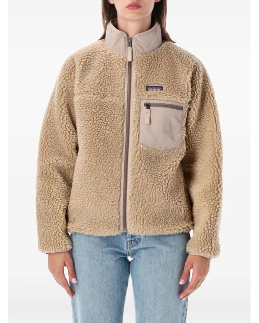 Patagonia Natural Fleece-Texture Zipped Jacket