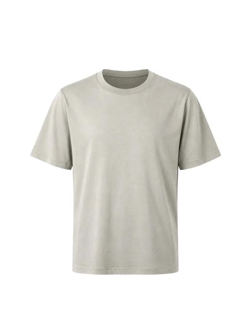 Handvaerk Gray Short-Sleeve Cotton T-Shirt