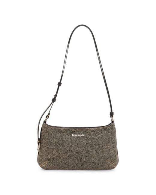 Palm Angels White Georgina Shoulder Bag