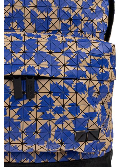 Mochila Con Motivo Geométrico Issey Miyake de hombre de color Blue
