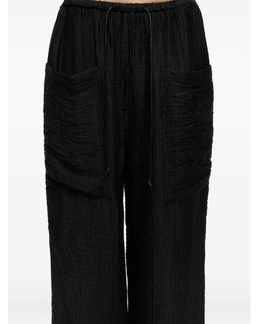 Bimba Y Lola ドローストリング パンツ Black
