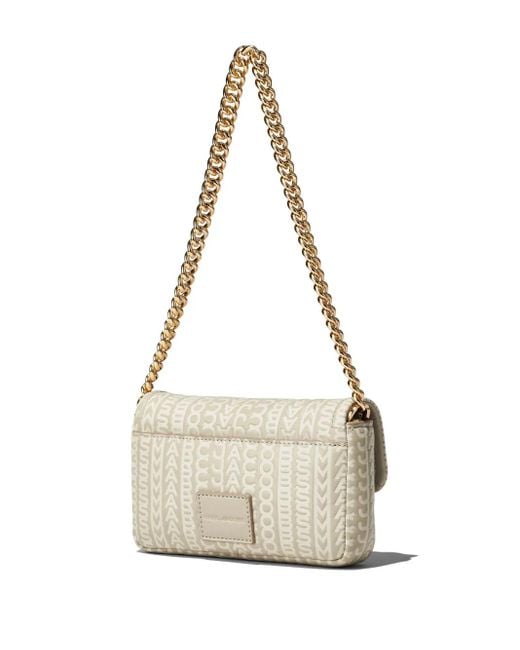 Marc Jacobs Natural The Monogram Mini J Marc Shoulder Bag