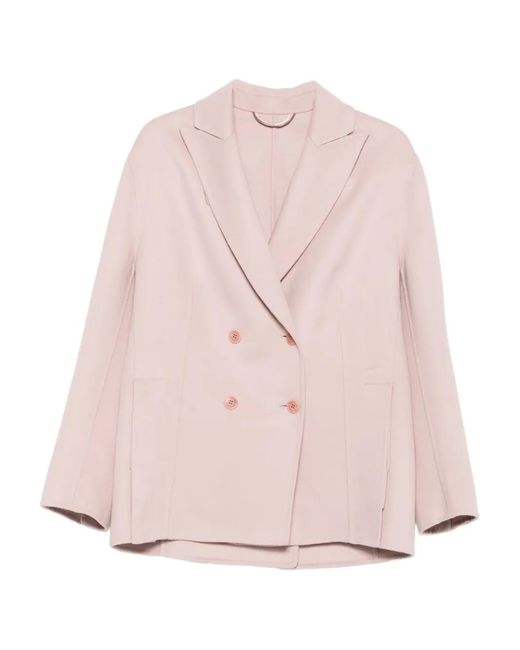 Ermanno Scervino Pink Virgin Wool Jacket