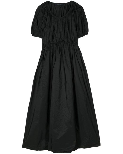 Robe évasée à plis Sofie D'Hoore en coloris Black