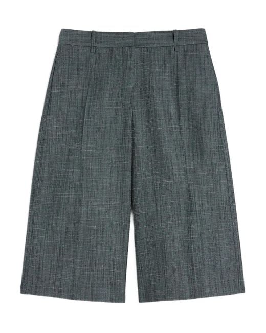 Jil Sander Gray Tailored Shorts