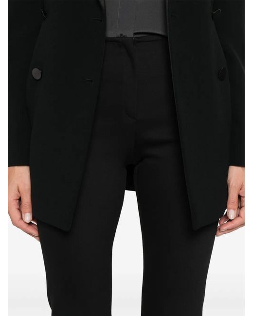Alysi Black Skinny Trousers