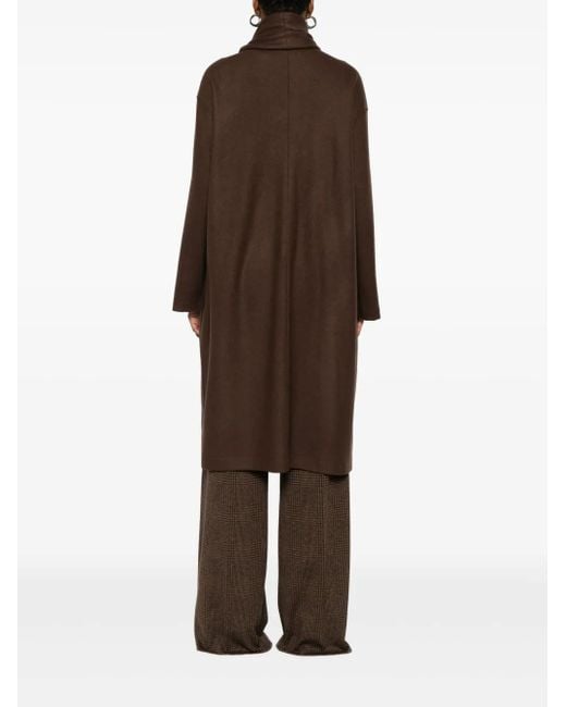 Cappotto Con Bottoni di Harris Wharf London in Brown