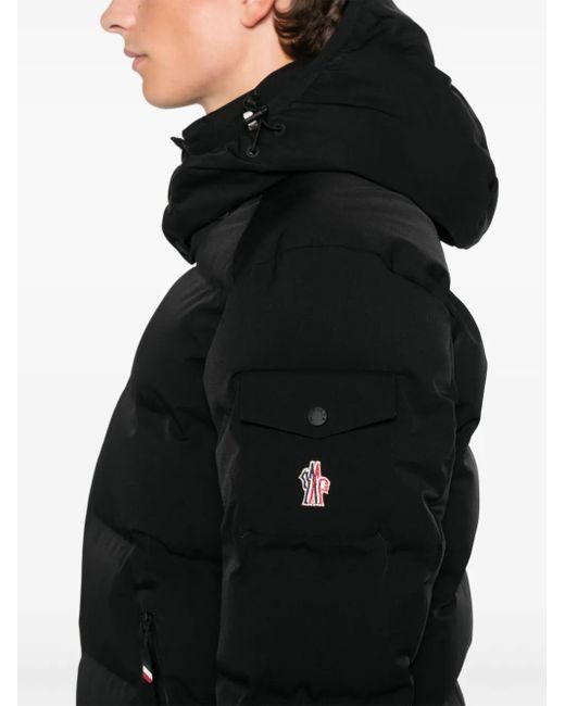 Moncler Black Coats for men