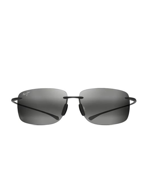 Maui Jim Gray Hema Matte Sunglasses for men