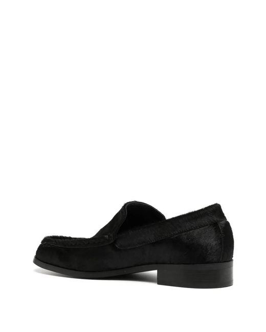 Senso Black Geneva Leather Loafers