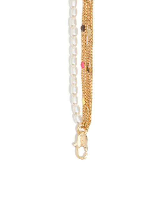 Bimba Y Lola White Kettenarmband Im Layering-Look