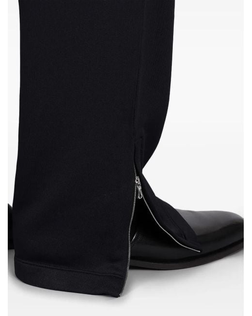 Our Legacy Black Zip-Detailing Track Pants for men