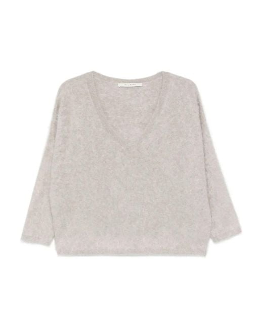 ABSOLUT CASHMERE White Soeli V-Neck Sweater