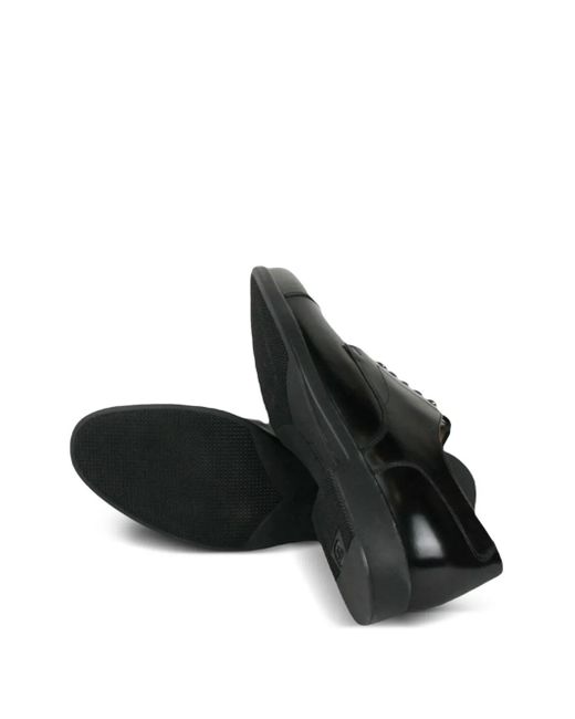 Ferragamo Black Larry Derby Shoes for men