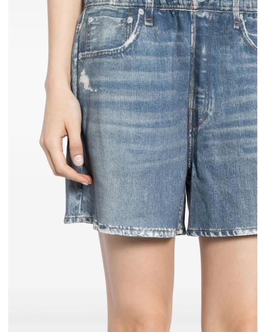 Rag & Bone Blue Miramar Denim Shorts